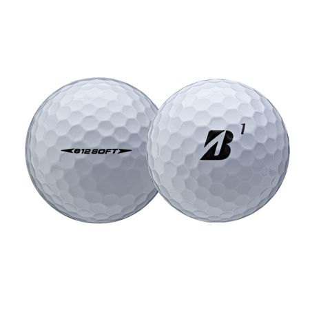 BRIDGESTONE e12 Contact White Golf Ball - Dozen 1CWX6D